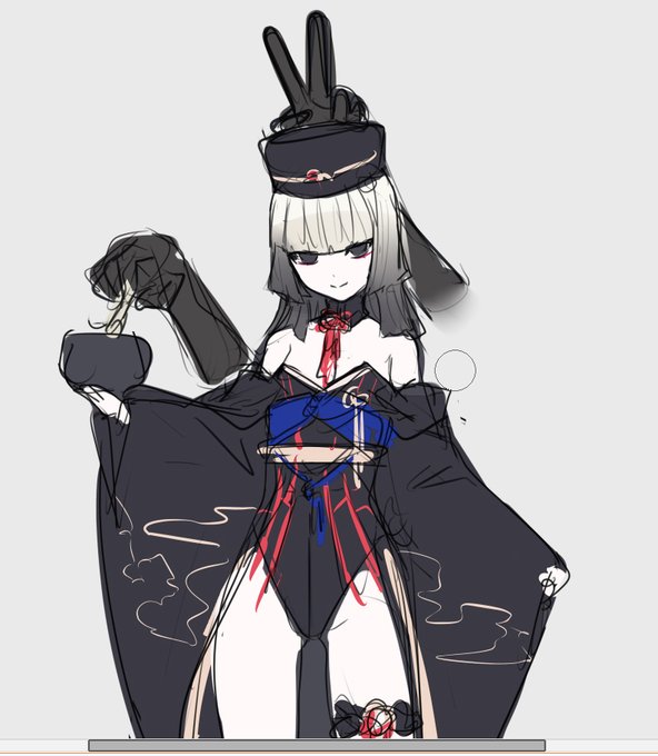 よしバニー化しようぜと思っていざ描いてみたらギャグみたいになってしまったの巻 