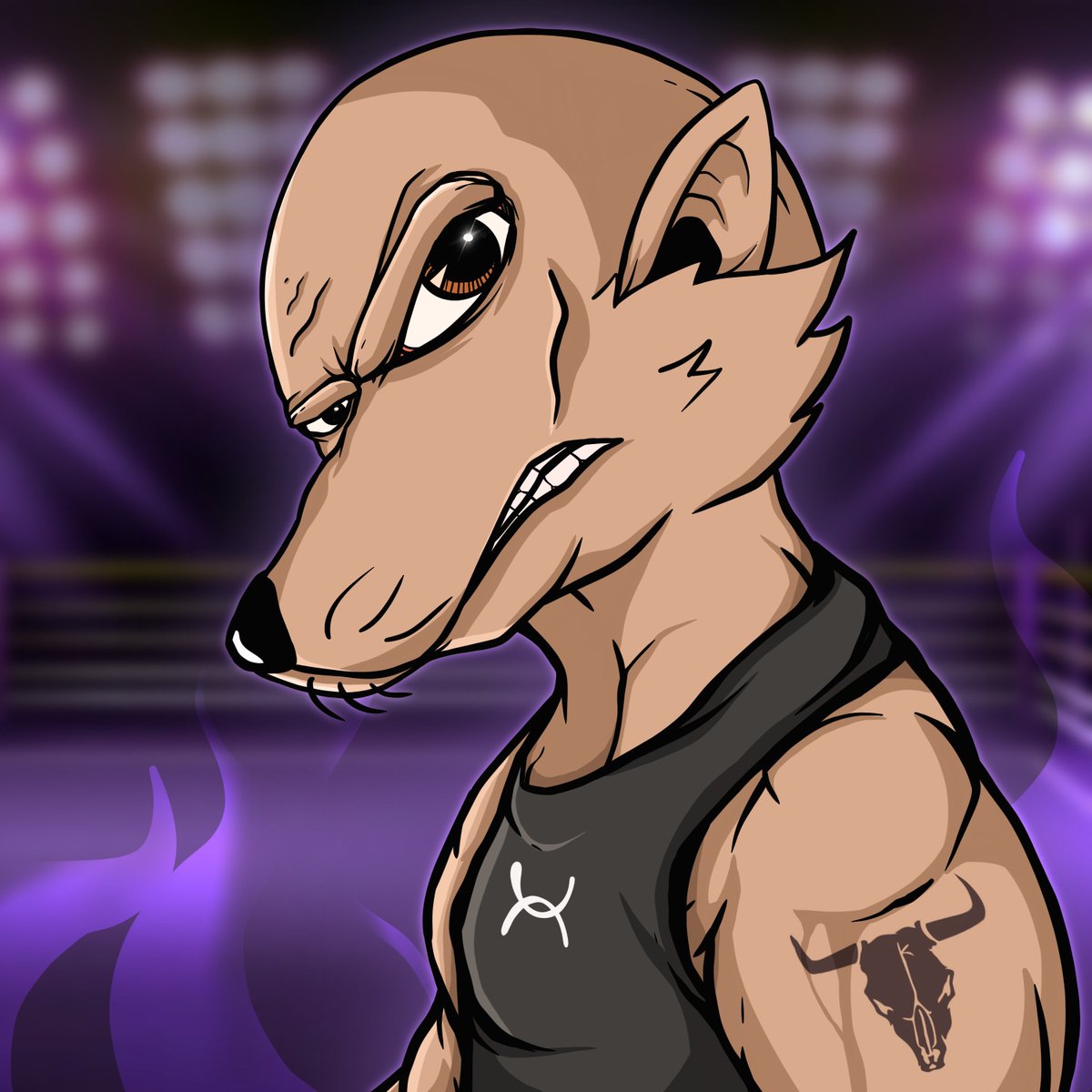 DCLabRats's tweet photo. One of my childhood inspirations is @TheRock as a kid/ teenager and now adult. 

We made a NFT dedicated to you 'The Rack'. It will be a 1 of a kind within our collection within the #LabRats. I hope you like it.

#Dogechainfamily #DogeChainNFT #Dogechaingem #dogechain https://t.co/Ivz08zv5aw