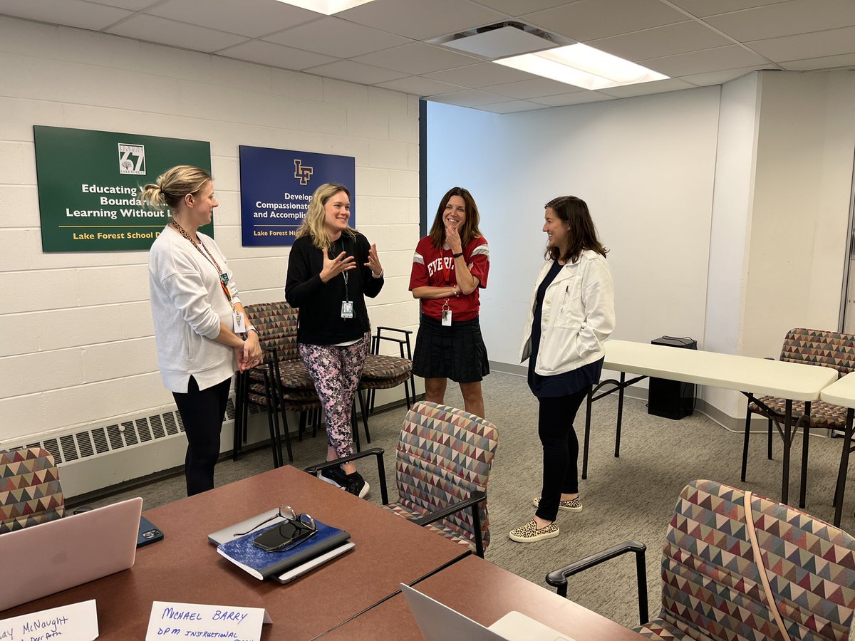 It always impresses and inspires me when teachers give even more time after the school day to commit to helping kids! Thank you ELA team for your leadership and contributions 👏 #LFmoments