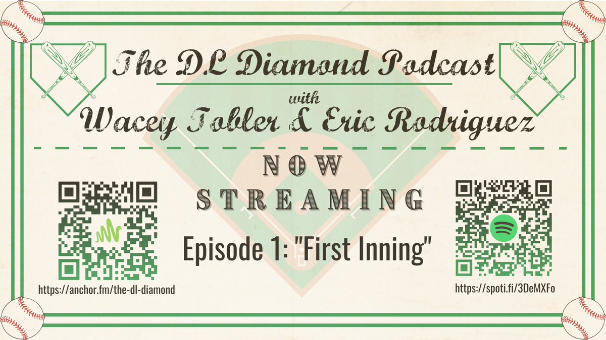 TheDLDiamond's tweet photo. Your ticket to the big show: The Digital Learning Diamond Podcast by two veteran TX teachers who want to have a little fun with America's past time while discussing the future of America's education. Our "First Inning" is now live- Listen now https://t.co/KXD5lzIIRw   #DLDiamond https://t.co/5lqc483Egc