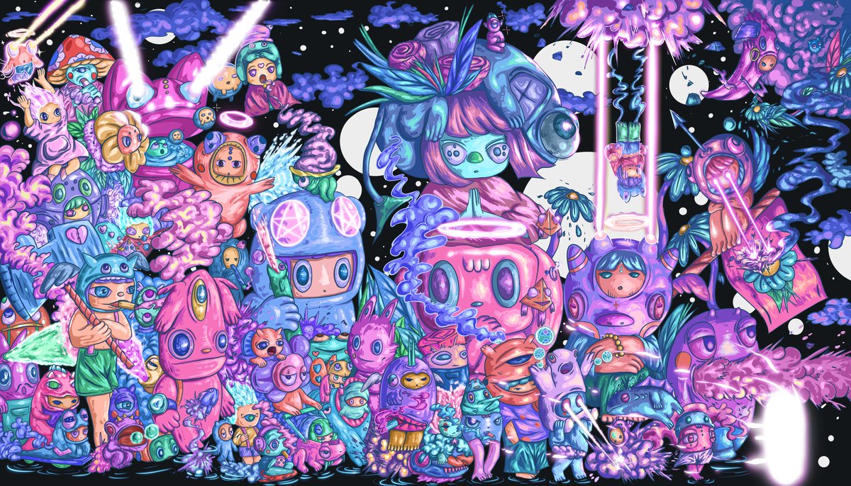 Gai_sty's tweet photo. Gm ☕️ “Welcome home” 💜💙
Listed on @foundation  
Enjoy my artwork 🤩

https://t.co/MWNdHWwNps

#NFTs #NFTartwork #NFTCommuntiy https://t.co/Tj6pJ9R7Qm