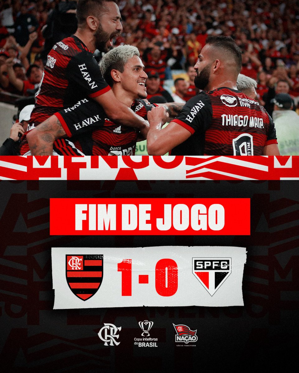 Flamengo on X: FIMMMMMMMMMMMMMMMM DE JOGO NO PARAGUAI! O Mengão goleia o  Olimpia por 4 a 1 com gols de Arrascaeta, Gabigol (2) e Vitinho no jogo de  ida das quartas de