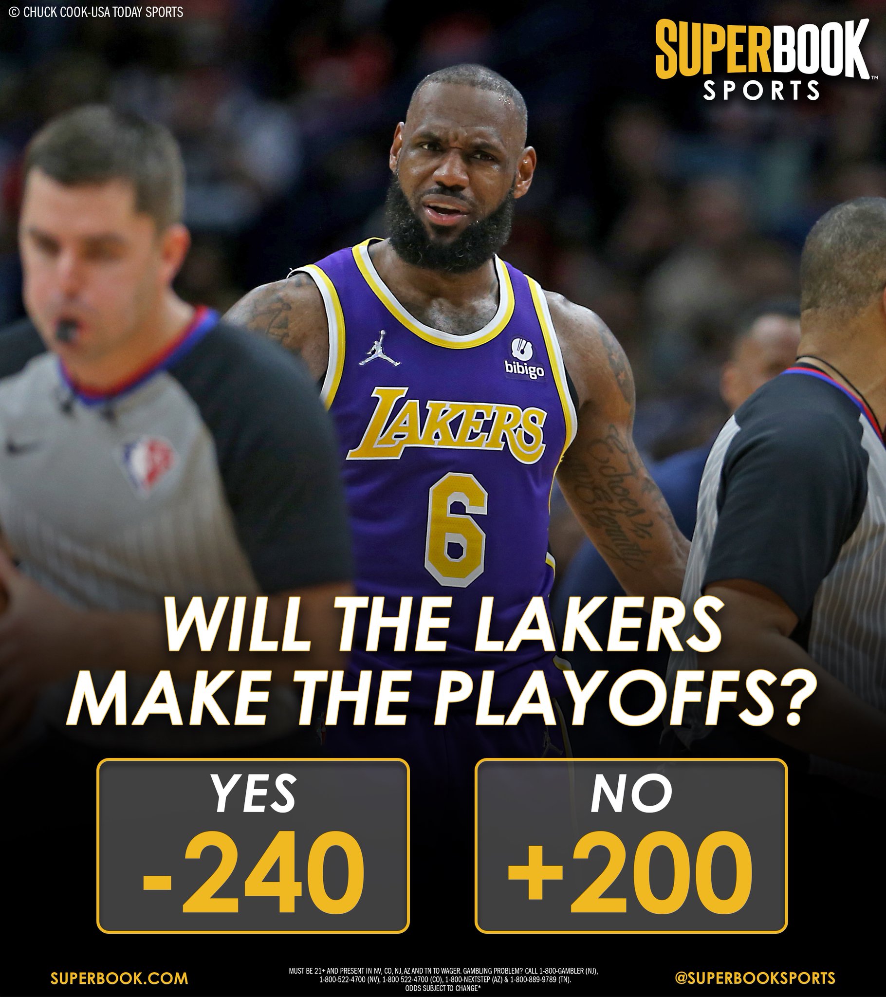 SuperBook Sports on Twitter "Will the Lakers make the Playoffs? 🤔