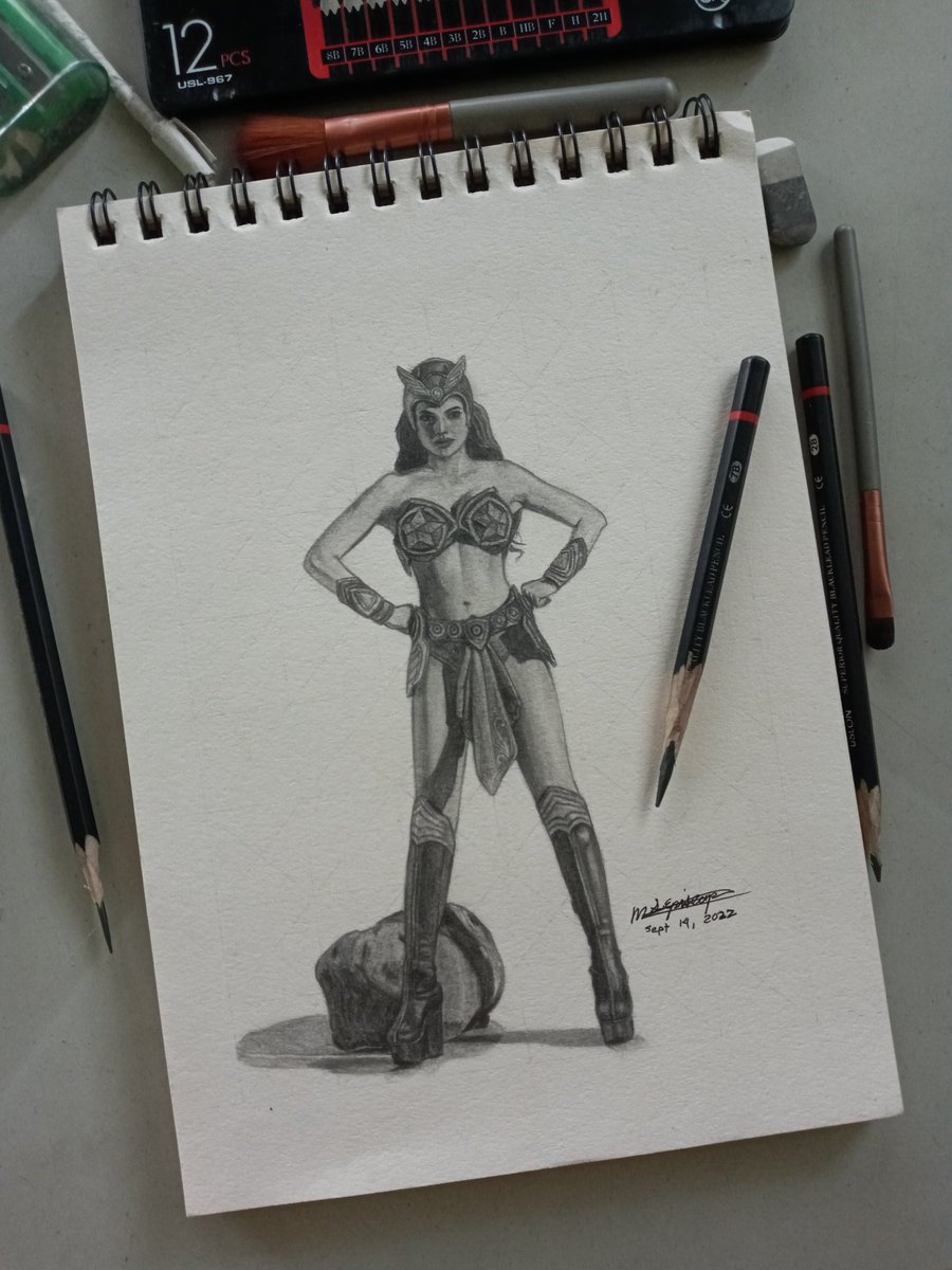 MichellEpiscope's tweet photo. Drawing Darna🦸🏼♀️
Jane De Leon as Narda Custodio/Darna
@Imjanedeleon
My sketchpad and uslon graded pencil✏
#drawing #Darna #nardacustodio #sketchpad #DrawingAll #artist #drawingdarna #JaneDeLeon https://t.co/mDj9VApnJ4