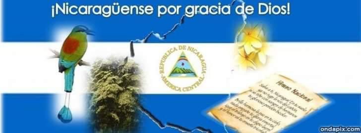 Gracias Dios por darme la@oportunidad de ser un hijo de la patria bella Nicaragua y poderla honrar con gloria y vigor