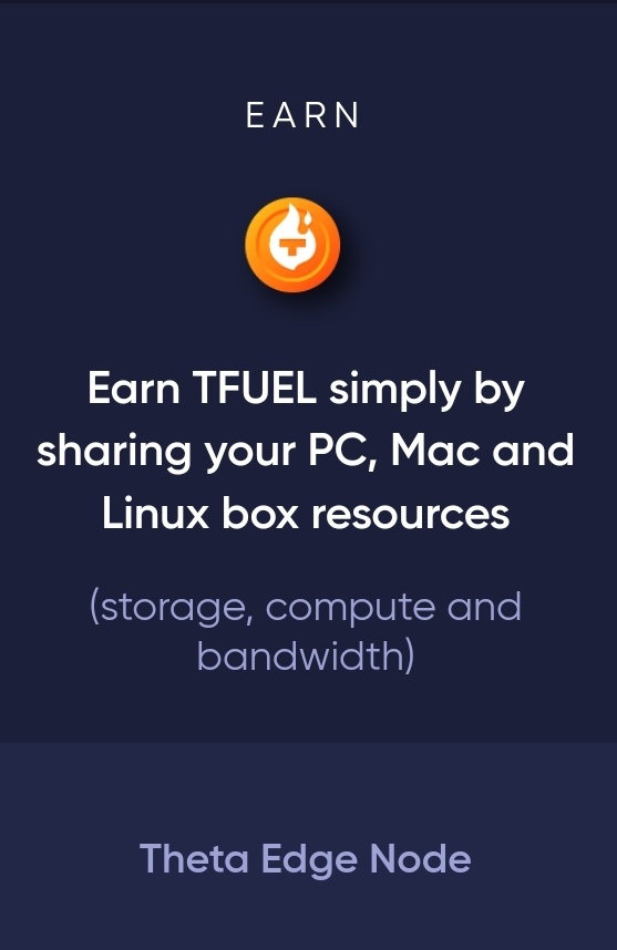 THETAin30's tweet image. 1.)You can download @Theta_Network #EdgeNode &amp;amp; start earning $TFUEL for relaying video streams,sharing computing &amp;amp; cache power, live video encoding &amp;amp; transcoding for #THETAVIDEOAPI, &amp;amp; encoding video w/new revolutionary tech #NFTDRM 

#EDGECAST 1st decentralized streaming DAPP