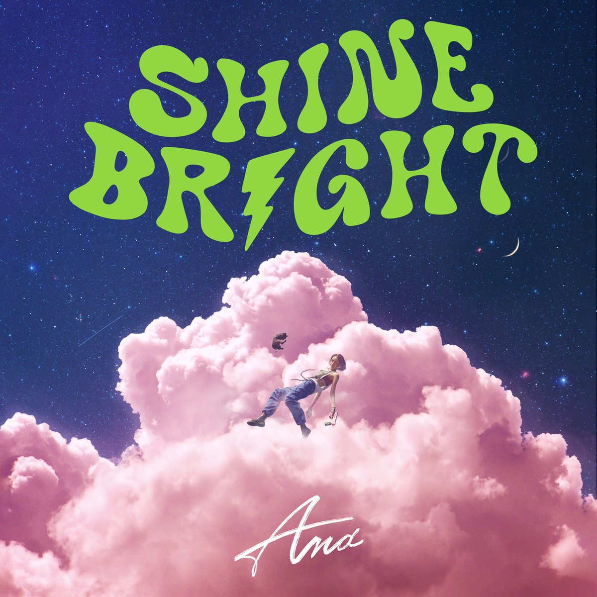 Cha Cha Malone produced Ana's single, 'SHINE BRIGHT (Prod. Cha Cha Malone),' with Krafton. Out now on all streaming platforms along with the MV! @chachamalone #ChaChaMalone #차차말론 #Ana #애나 #SHINEBRIGHT #KRAFTON #크래프톤 #H1GHRMUSIC #하이어뮤직