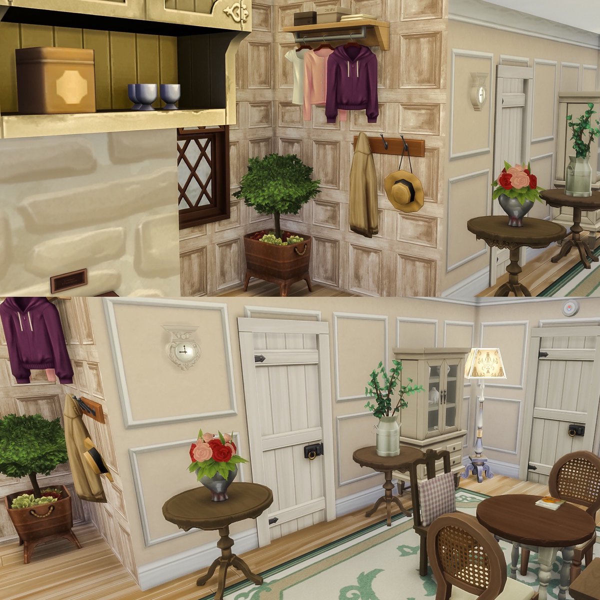 comfy_fern's tweet photo. Being unable to participate in AC modding, Iโm finding myself playing and creating in other games. On that note, please enjoy a small section of the dream cottage home I made for my #selfsim Sims 4 playthrough!๐
#thesims4 #TS4 #Sims4 #Sims4Cc #ts4cc #theSims #cozy #cozygaming https://t.co/t75Hjyjtlo