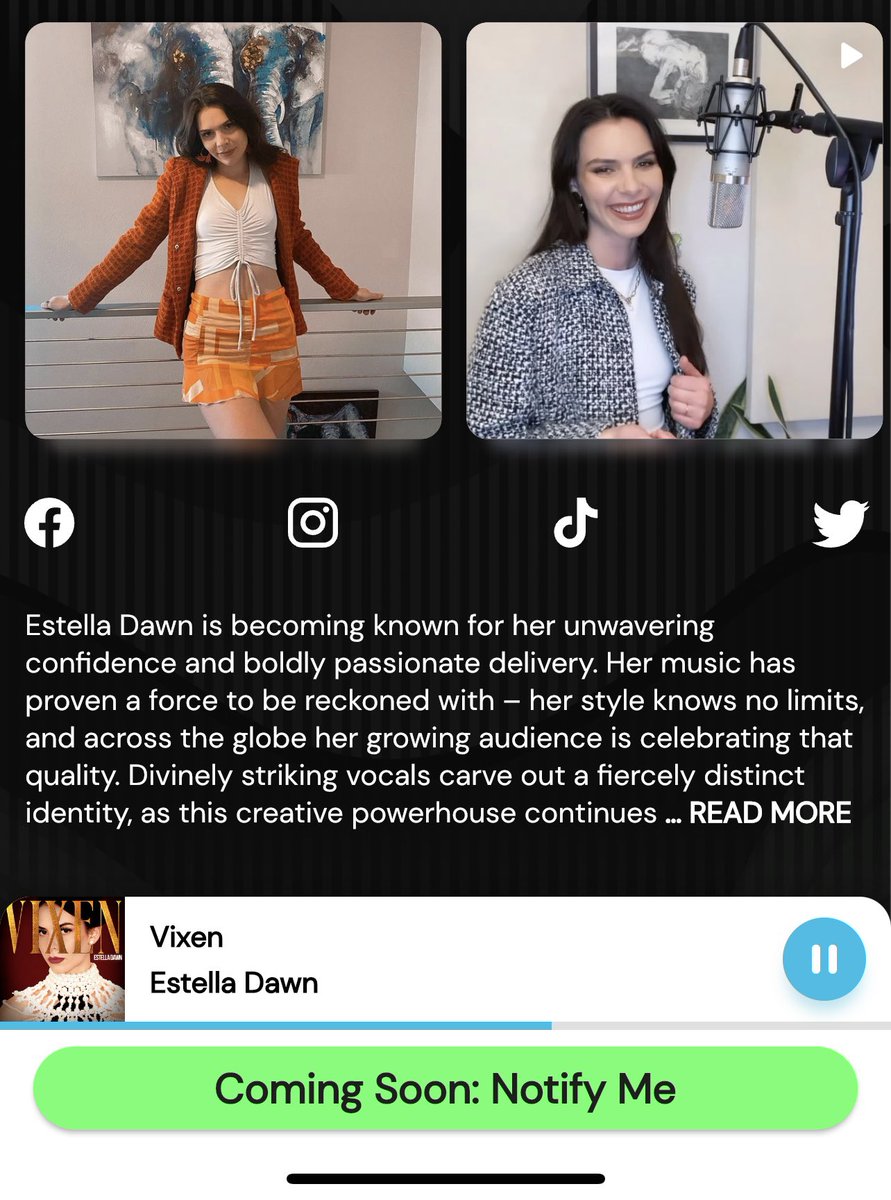 bobby_kountz's tweet photo. Look what dropped on BaseNote!
@estella_dawn ππΌππΌππΌππΌππΌ
#BrightFutureAhead #PureArtistryππ¨
#WritingCommunity #MusicCommunity https://t.co/d94lr0ijcw