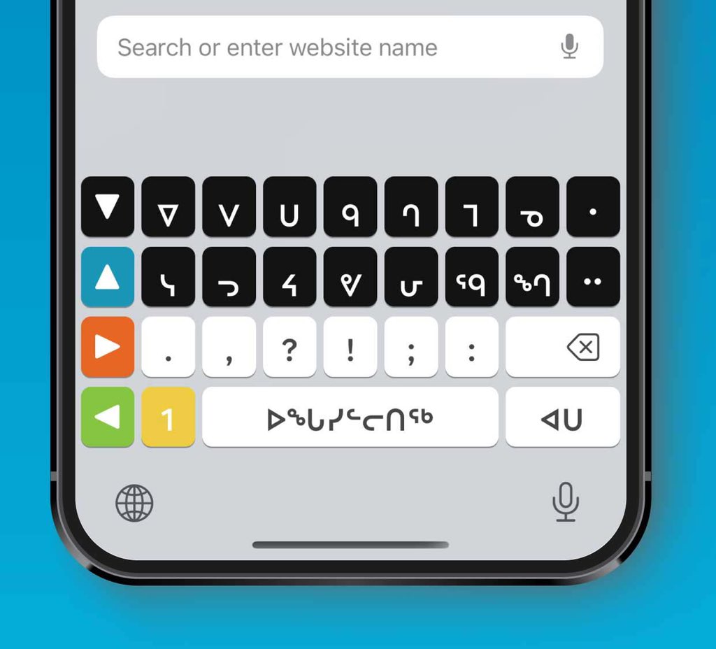 #ᐃᓄᑦᑎᑐᑦ ᐊᓪᓚᕈᒪᕕᑦ
Want to write in #Inuktitut?

Thank you #Avataq for making it possible.

apps.apple.com/ca/app/inuktit…
