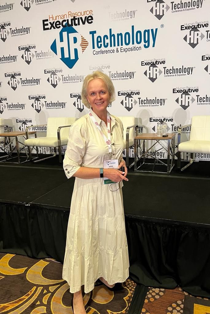 Congratulations to <a href="/KNuotto/">Kirsi Nuotto</a> from <a href="/VTTFinland/">VTT</a> for an AMAZING panel discussion today at the #HRTechConf 
We are so proud of our friend! 

#emergywork #EmotionalIntelligence #emotionalagency #HR #Tech