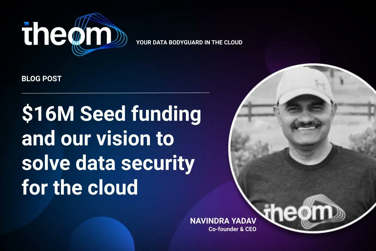 <a href="/TheomSecurity/">theom</a> Co-founder &amp; CEO, Navindra Yadav explains our vision for cloud data security and how this Seed funding will enable us to bring our #databodyguard innovation to the broader market.  #cloudsecurity #DataSecurity
buff.ly/3RKhdw6