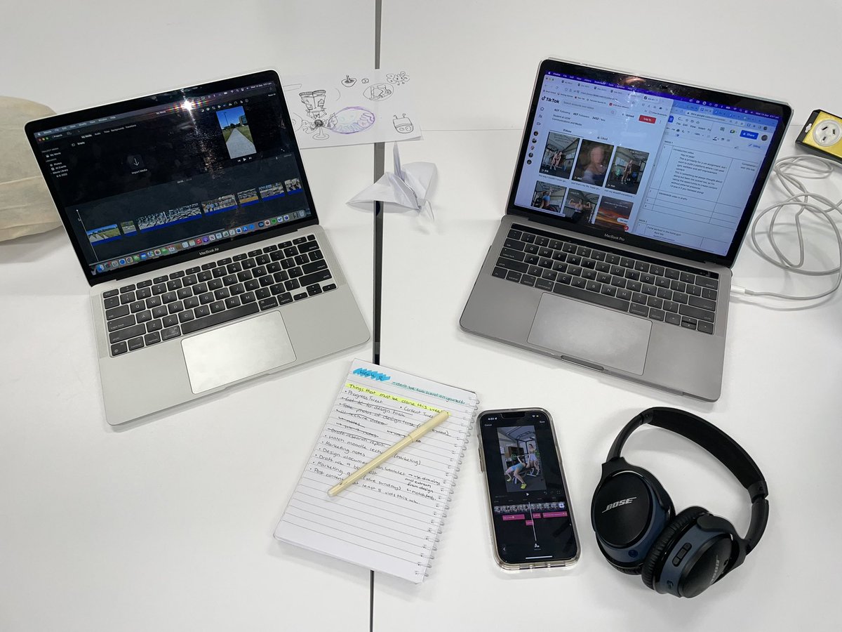 jadee_belll's tweet photo. WIP: @Vivienne_lee_ and I did some collaborating yesterday💁🏼‍♀️💁🏼‍♀️ Helping each other with content ideas, ways to create better videos, and sharing our fave tips and tricks with eachother. Learning TikTok hacks from eachother is the way to go🤝🏼 #bcm114 https://t.co/Xv1phtmpUV