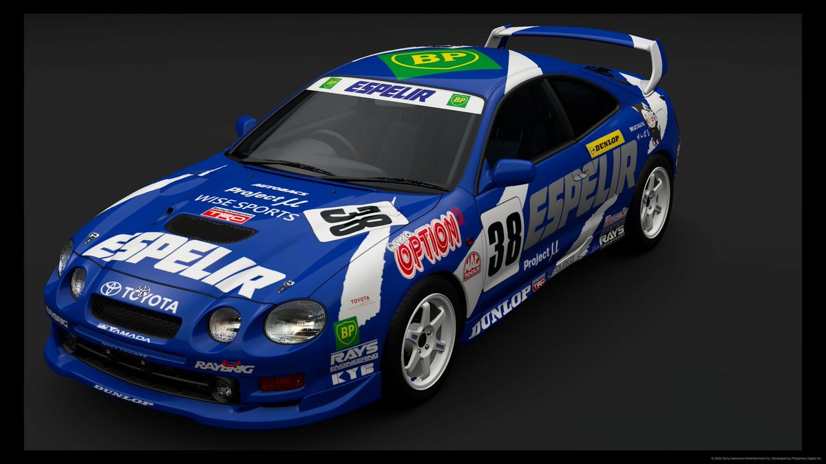TKcarenjoy's tweet photo. ESPELIR V-OPT セリカ

この頃まだマナPさんが走ってた時代
とても懐かしい(*^^*)

カラーリングもマナPさんデザイン‼️
#PS4share 
#GT7 #GT7Livery 
#GT7PureScapes 
#GranTurismo7 
#OKDgames撮影班
#ESPELIR #Droop #圭オフィス
#VOPT https://t.co/AJDMMLBn28