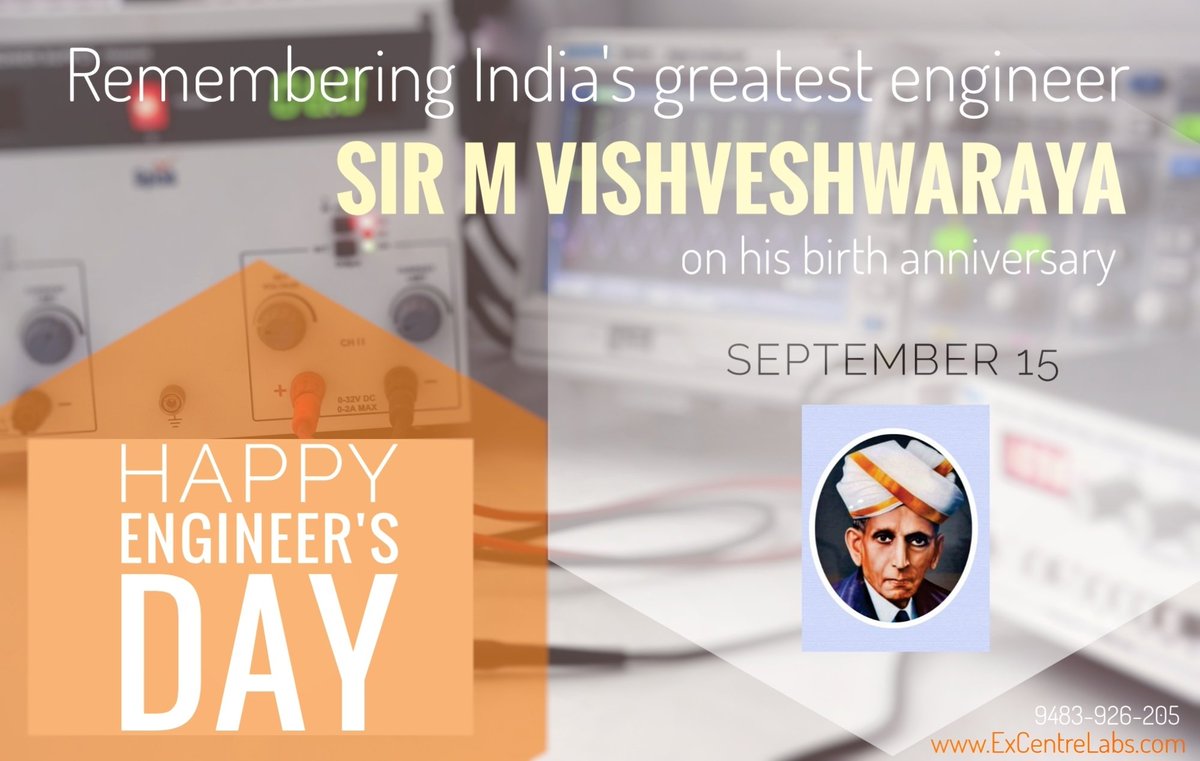 ExcentreLabs's tweet photo. Happy Engineer's Day

#EngineersDay https://t.co/XqjjDC3v0p