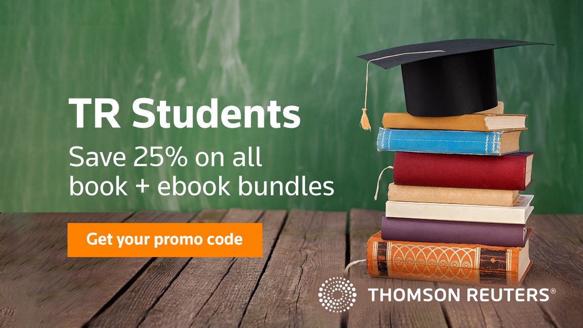 ⚠️ STUDENT OFFER ⚠️ Tired of carrying about heavy textbooks? Buy your eBooks today and get instant fulfilment and access your text at anytime on the move. Make the most of your student offer this exam period! Get your promo code &amp; start saving. ow.ly/bVAV50KJPua 

#LAWBooks