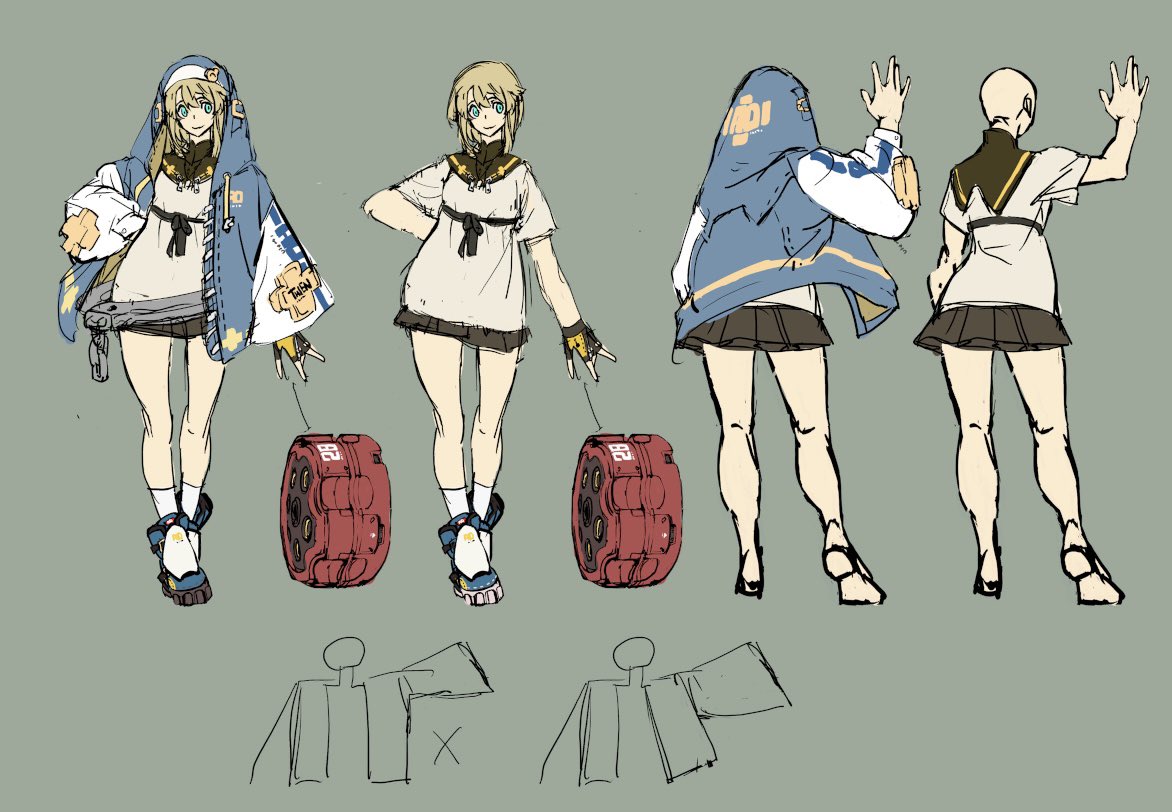 Bridget concept art - Guilty Gear -STRIVE-