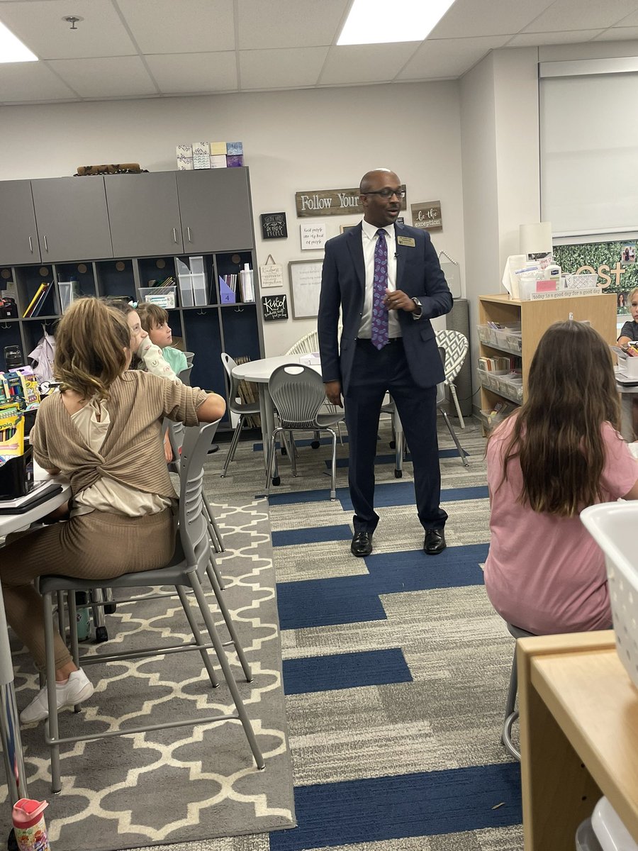 Thanks for a great visit today <a href="/RockwoodSupt/">Dr. Curtis Cain</a> EE welcomes you to Rockwood and to our building any time!