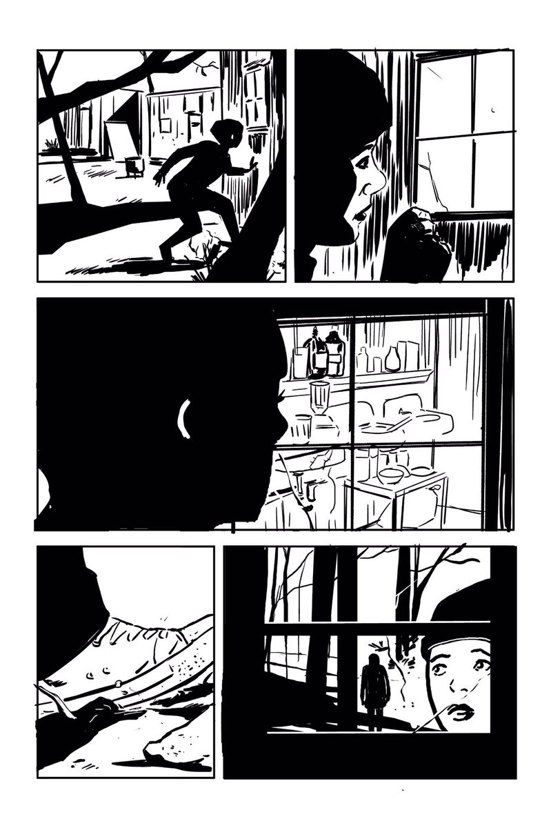 A long time ago @aceatkins (his wonderful wife) and I almost made a YA noir graphic novel