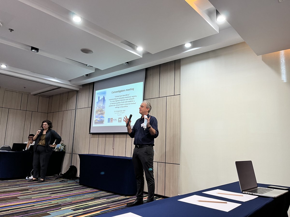 AsiaCritical's tweet photo. Our meeting of @AsiaCritical and Crit Care Africa partners has kicked off in Bangkok!

Lots of discussions over the next 2 days on success stories, challenges and steps ahead. https://t.co/pLeyWAJ1RG