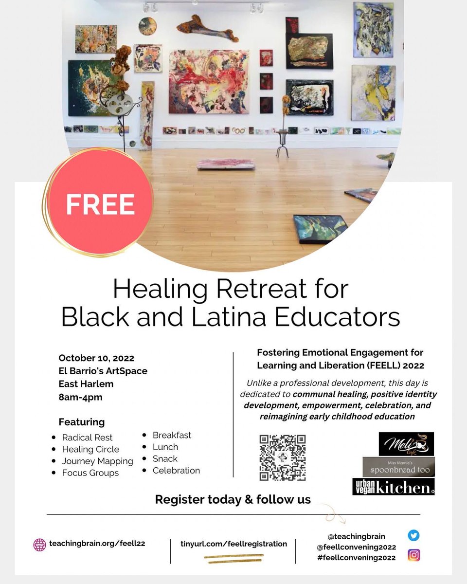 @bailabomba @noeycat @NYCMayor @DOEChancellor It was a joy and honor to stand alongside you all today. Hoping this gets covered @TimeOutNewYork @ChalkbeatNY @ElvisDuranShow @edutopia Offering some healing at our FREE retreat 10/10 Retweet Pls @BLoveSoulPower @DenaSimmons @TheNapMinistry