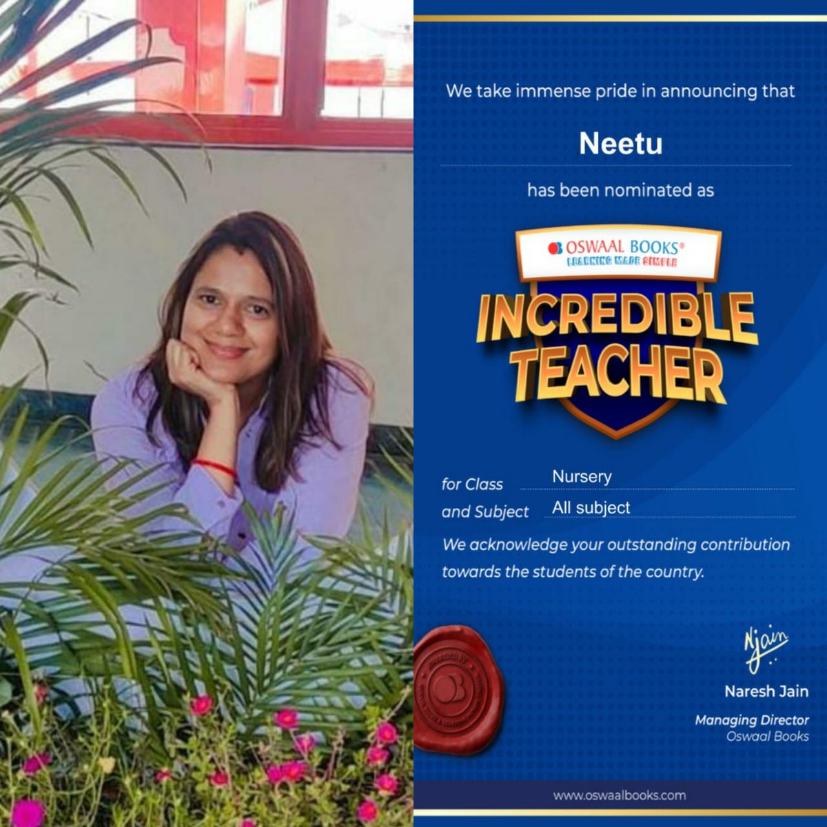 dpsgbn's tweet photo. #Incredibleteachers
#teachersinfluence
#studentslove
#safehands
#dpsgbn
Website: https://t.co/saT63qYgyQ
Facebook: https://t.co/RAMt2o5rJG
Instagram: https://t.co/3e1uyIRllh
Twitter: https://t.co/NDqVnxTggQ https://t.co/eq4r69sqRe