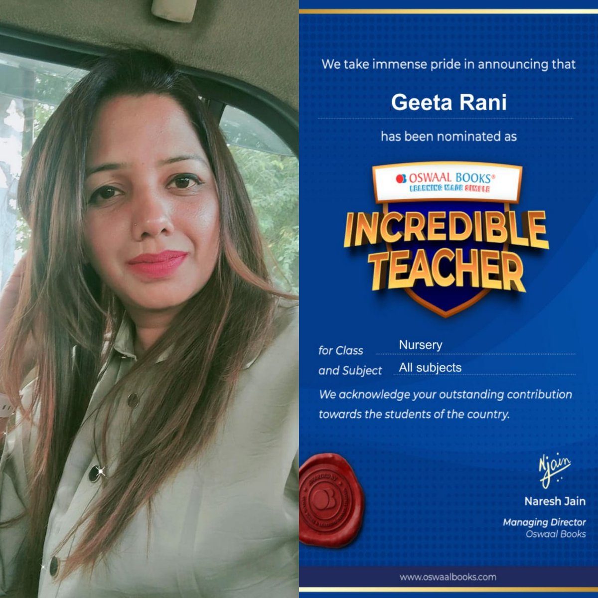 dpsgbn's tweet photo. #Incredibleteachers
#teachersinfluence
#studentslove
#safehands
#dpsgbn
Website: https://t.co/saT63qYgyQ
Facebook: https://t.co/RAMt2o5rJG
Instagram: https://t.co/3e1uyIRllh
Twitter: https://t.co/NDqVnxTggQ https://t.co/eq4r69sqRe