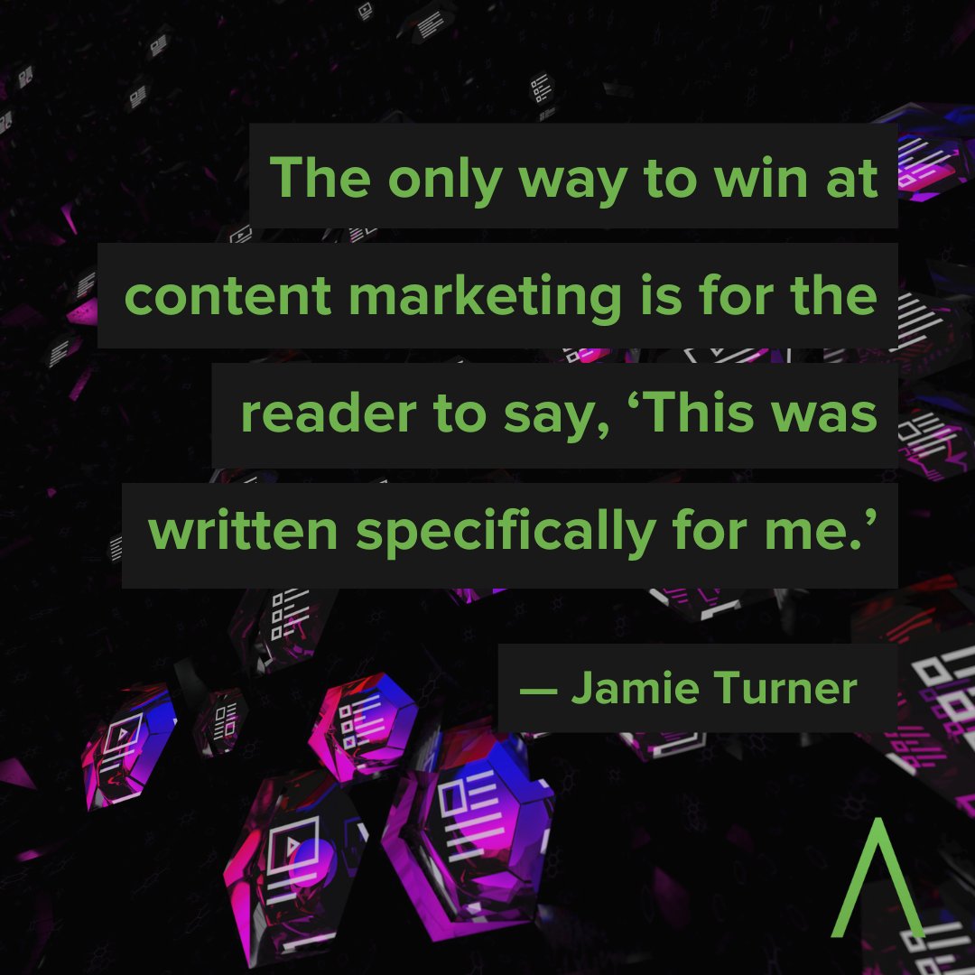 How to win at content marketing? 💭