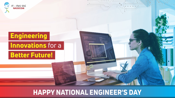 sscnasscom's tweet photo. #Engineers do more than just use technology, they apply their expertise, thought process and logic to craft innovations that catalyze the country's growth and positive contributions to humankind. 

#engineering #EngineersDay #nationalengineerday #SkilledForFuture https://t.co/HF3mwj9Opd