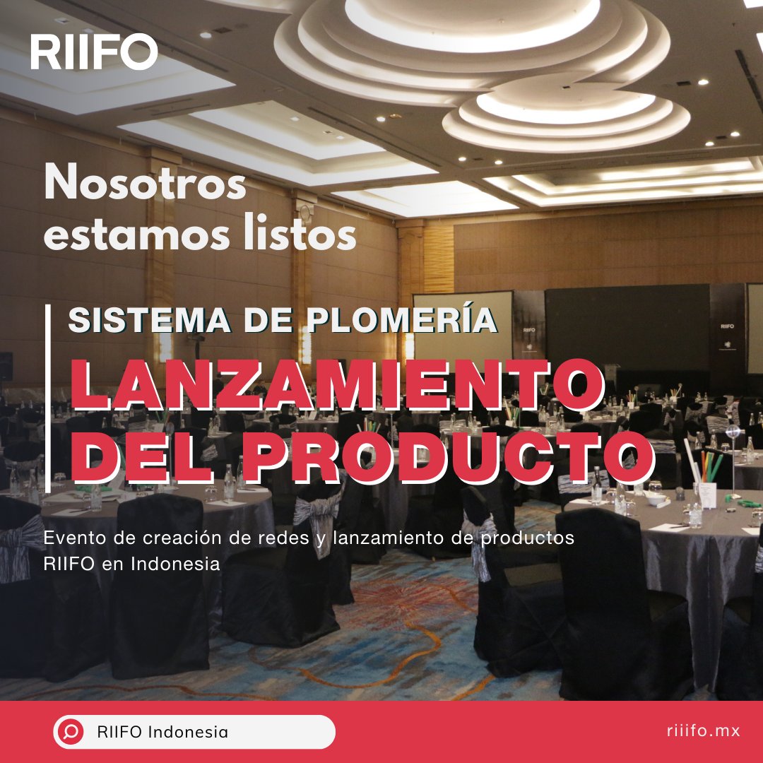 riifo_mx's tweet photo. El jueves pasado, #RIIFO Indonesia dio inicio a su muy esperado Evento de Lanzamiento de Productos y Creación de Redes 2022 en Yakarta, Indonesia.  Más de 150 #distribuidores, #promotores, #contratistas fueron testigos de este emocionante y glorioso momento. https://t.co/Ezj6DOQvEB