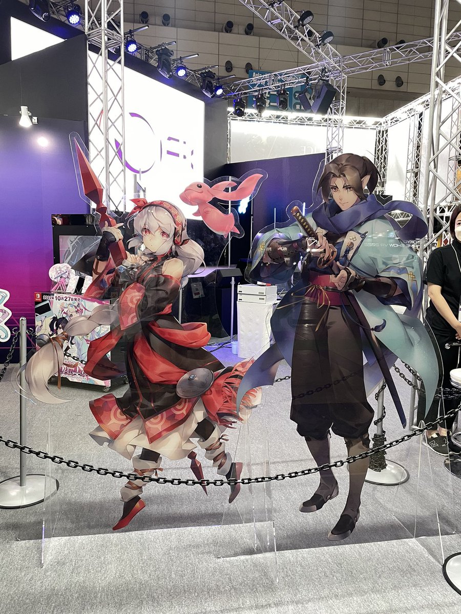pandax818's tweet photo. 東京ゲームショーハピネット様ブースにて、アクアプラス様より発売、デザインアクト開発協力の【モノクロームメビウス 刻ノ代贖】が試遊頂けます。スタッフ皆が何年も本当にギリギリまで頑張りました。素敵なうちわももらえますよ。ぜひお寄り下さいませ!
#うたわれるもの
#TGS
#AQUAPLUS
#DESIGNACT https://t.co/IiqbDSOKx4