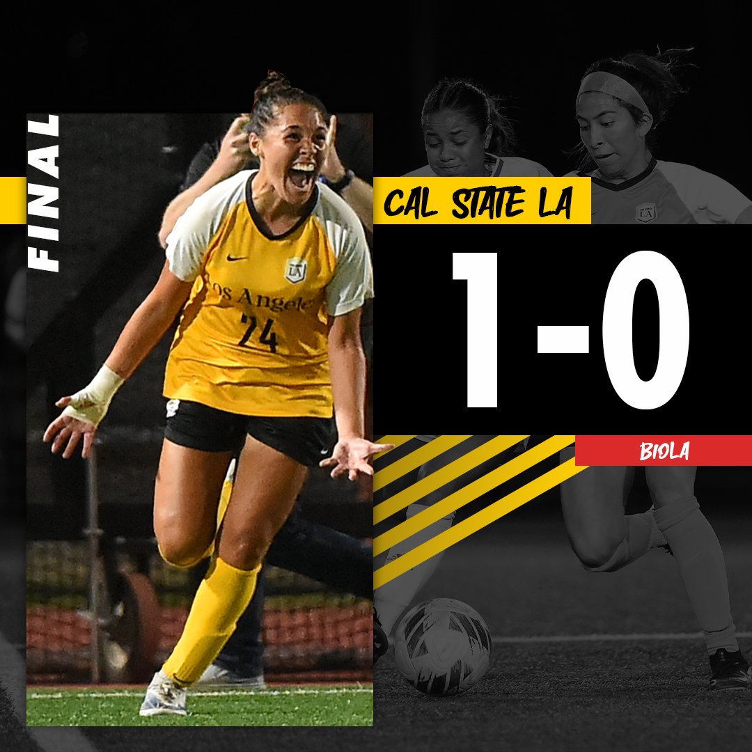 LAGoldenEagles's tweet photo. The GOLDEN ones prevail in the battle of the Eagles. #WeAreLA https://t.co/2ePqGzVESj