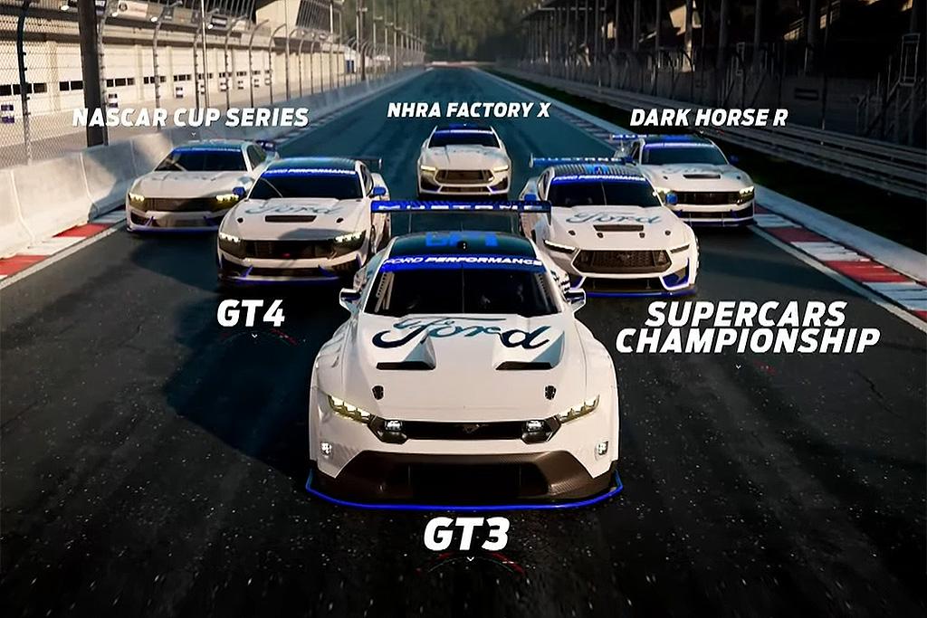 Not exactly buried but not exactly front and centre either @FordPerformance reveals #GT3 and @supercars #Mustangs as part of road car launch ttps://buff.ly/3qCTUbC