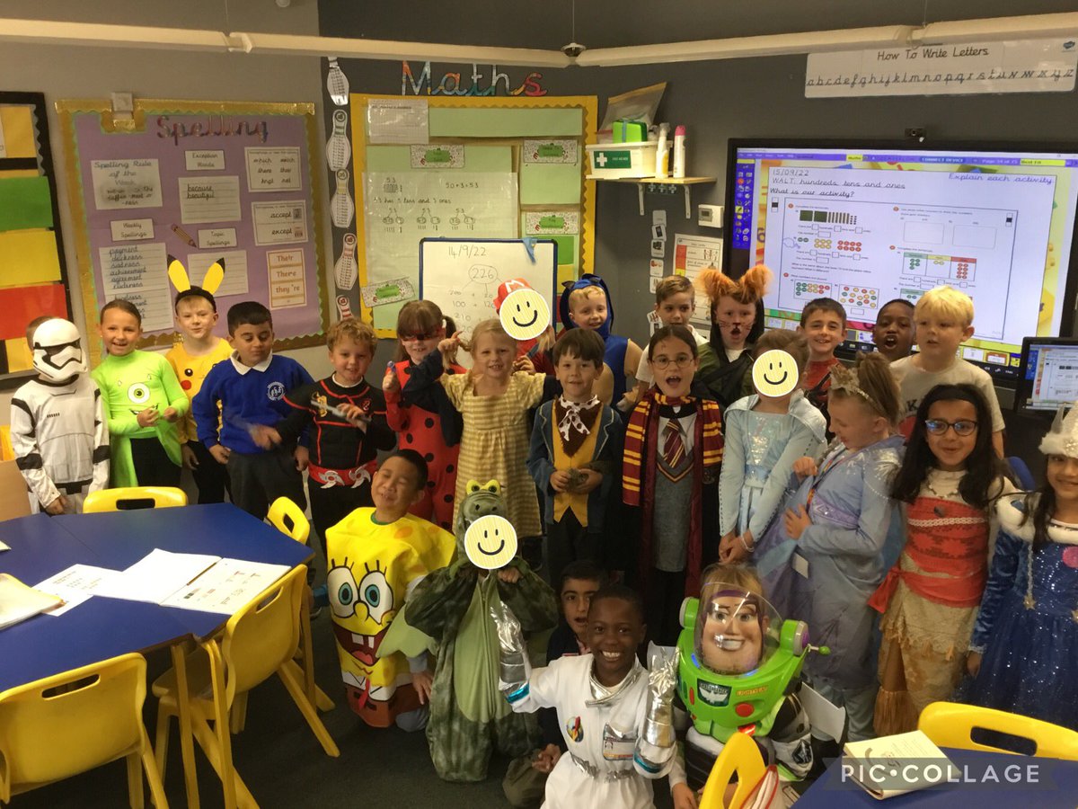GrangehurstCov's tweet photo. Year 3 dressed up as their favourite animated characters to launch our topic Thatβs All Folks #Dimensionscurriculum https://t.co/WQoVwAArkM
