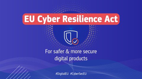 The #CyberResilienceAct is a major milestone for #SecurityUnion and #Cybersecurity - it follows lengthy consultations and thorough work by <a href="/Cybersec_EU/">CyberSec_EU 🇪🇺</a> well done to the team 👏💪<a href="/ViolaRoberto/">Roberto Viola</a> <a href="/LorenaBoix/">Lorena Boix Alonso</a> -  <a href="/enisa/">enisa</a> will have a major role to play digital-strategy.ec.europa.eu/en/library/cyb…