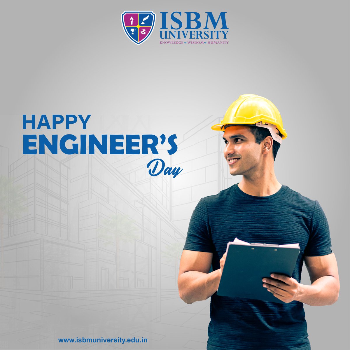 ISBMUniversity's tweet photo. 𝗛𝗮𝗽𝗽𝘆 𝗘𝗡𝗚𝗜𝗡𝗘𝗘𝗥'𝗦 𝗗𝗮𝘆.
ISBM University Salutes all Engineers.
Your ideas and innovations have truly changed people's lives.
#isbmuniversity #education #chattisgarh #chattisgarhuniversity #admissionsopen #businesscourses #mbacourse #mbauniversity #admissions https://t.co/F2FS4bFSaQ