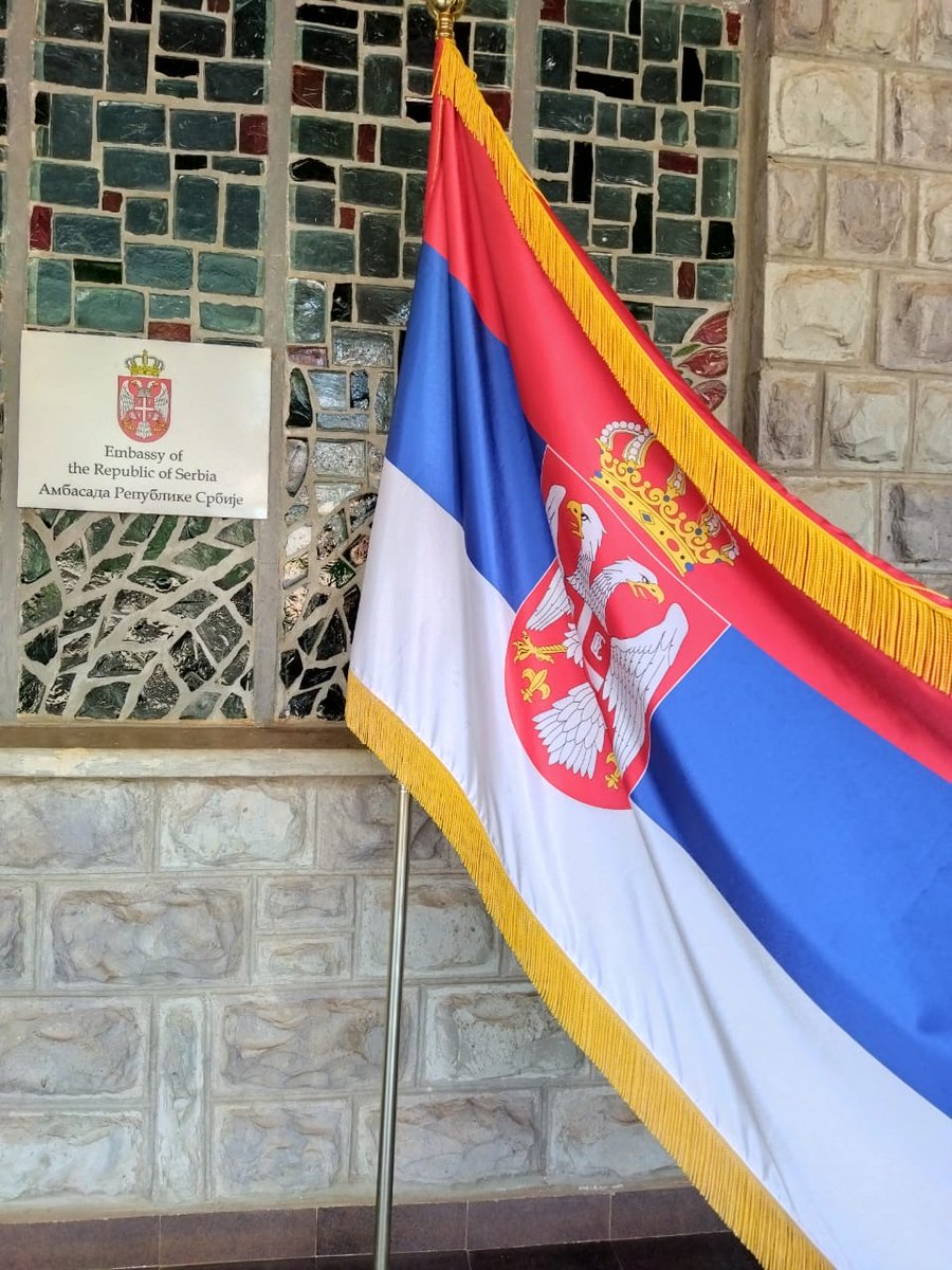 SRBinKenya's tweet photo. Срећан #Дансрпскогјединства слободе и националне заставе! 🇷🇸���🇸🇷🇸 Marking the Day of Serbian Unity, Freedom and the National Flag with pride and honor, eternally grateful to our ancestors for this historic date! #Serbianunityday #Дансрпскогјединства https://t.co/lqyhTe4BJ4