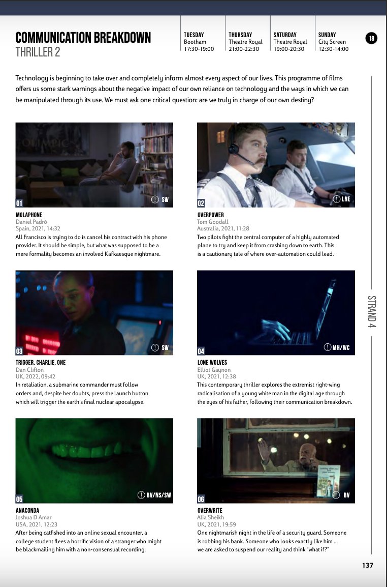My short <a href="/overwritefilm/">Overwrite</a> is playing <a href="/ASFFest/">AestheticaFilmFest</a> this November!! So much work finally coming to fruition...