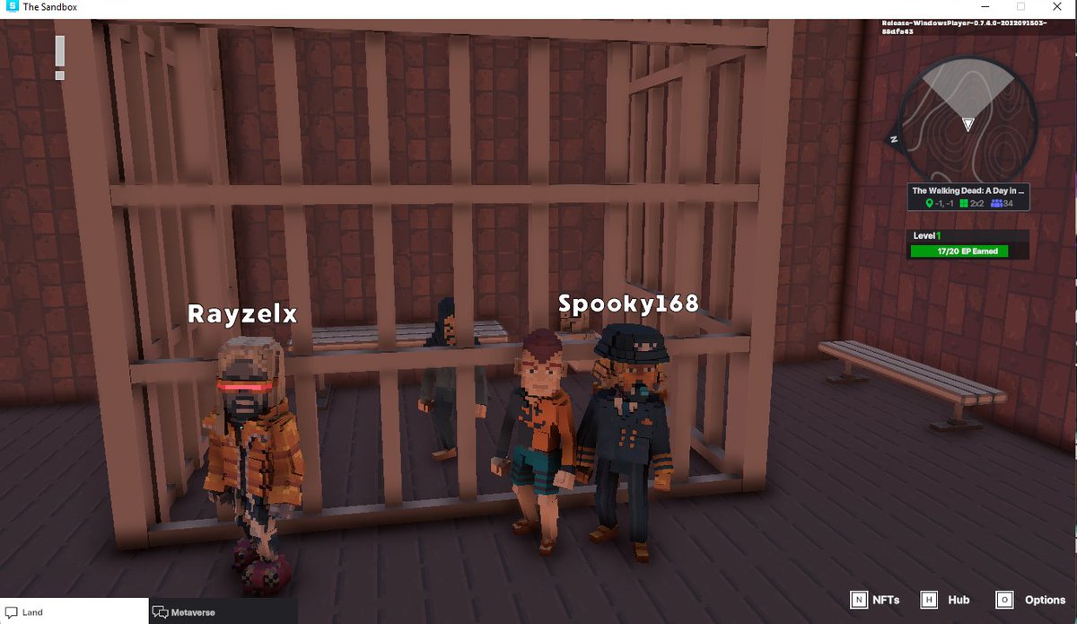 ka5565k's tweet photo. @TheSandboxGame @TheWalkingDead I just participated in the #SandboxAlphaS3Giveaway for a chance to win 500 SAND! Found Negan in Alexandria, check out my screenshot below!
👇 https://t.co/C77MzQEJy3