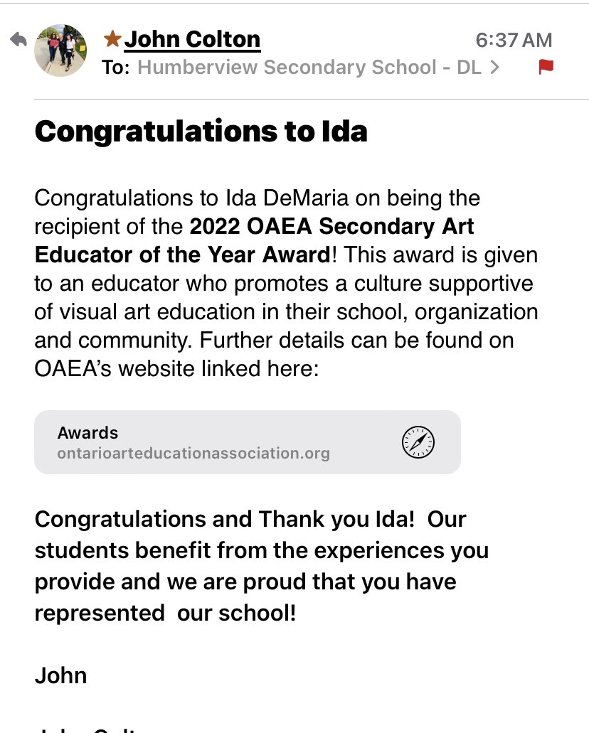IM DeMaria Art Teacher tweet media