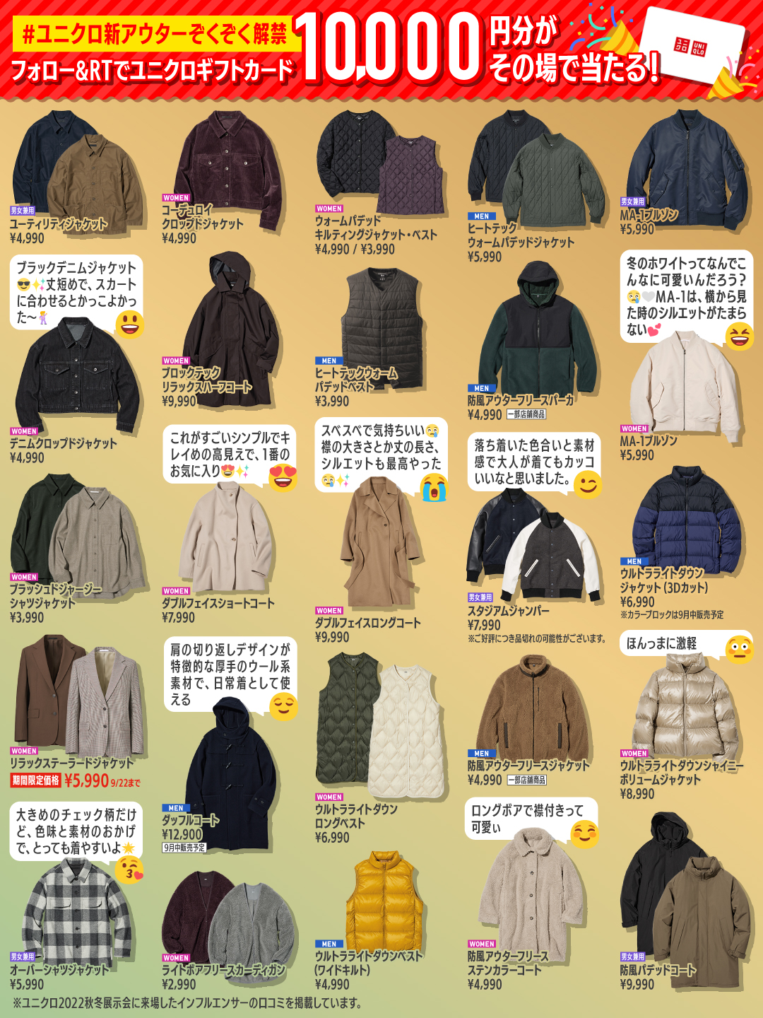 UNIQLO アウター 通販