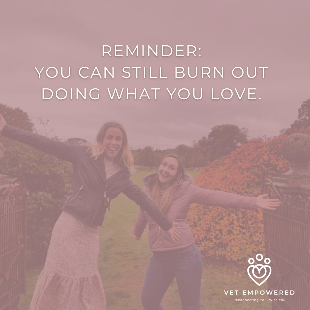 vetempowered's tweet photo. Reminder to look after yourself as your pursue the things you love! https://t.co/rS3guh6wbW