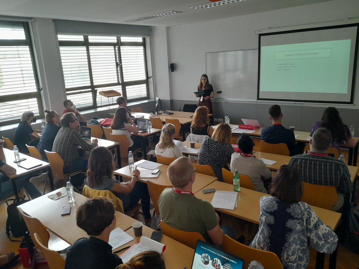 L3Conf2020's tweet photo. And action! IAM L3 conference has begun!
#L3conference2022#universityofzagreb https://t.co/uiCJtUMEYv
