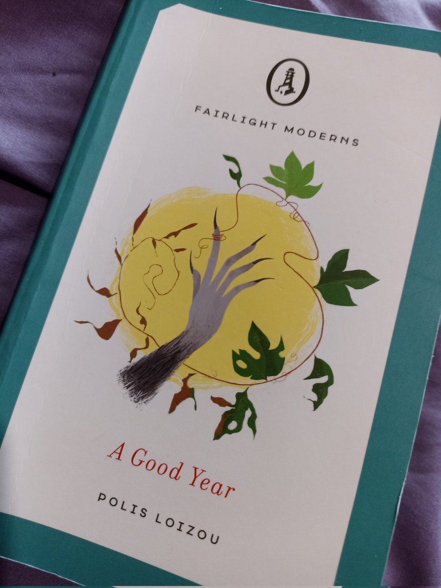 Just finished reading #AGoodYear by @PolisLoizou - a moving story with gorgeous prose and elements of Cypriot folklore 🙂 highly recommended! @FairlightBooks