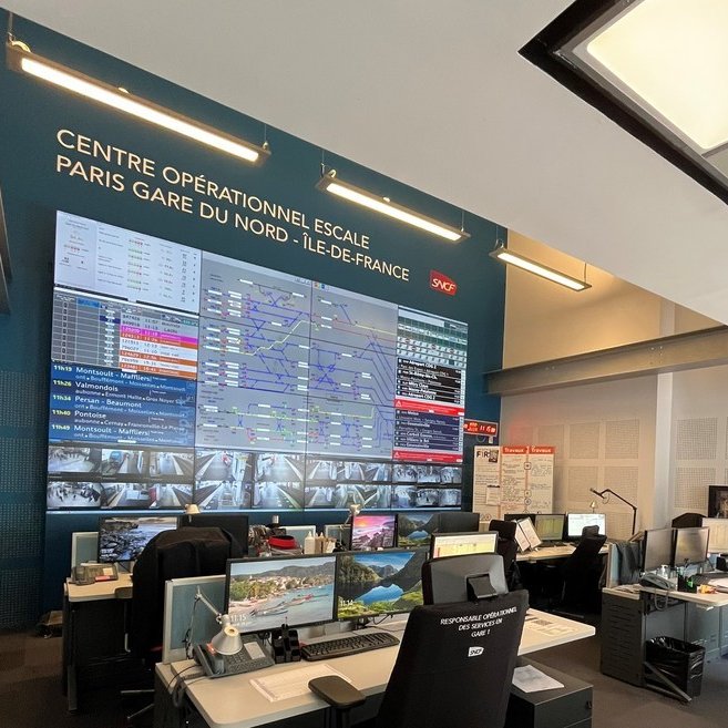 #JourneesDuPatrimoine | Visite guidée du centre opérationnel Escale de Paris Nord #Transilien, la tour de contrôle de la gare du Nord. 
Venez découvrir les coulisses de la gestion des trains du quotidien <a href="/LigneH_SNCF/">Ligne H</a> <a href="/LigneK_SNCF/">Ligne K</a> <a href="/RERB/">RER B</a> &amp; <a href="/RERD_SNCF/">RER D</a>  📝 affluences.com/centre-operati…