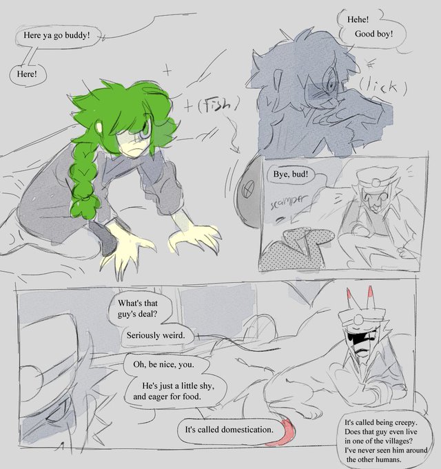 It would be really funny if N had an ancestor in pla 