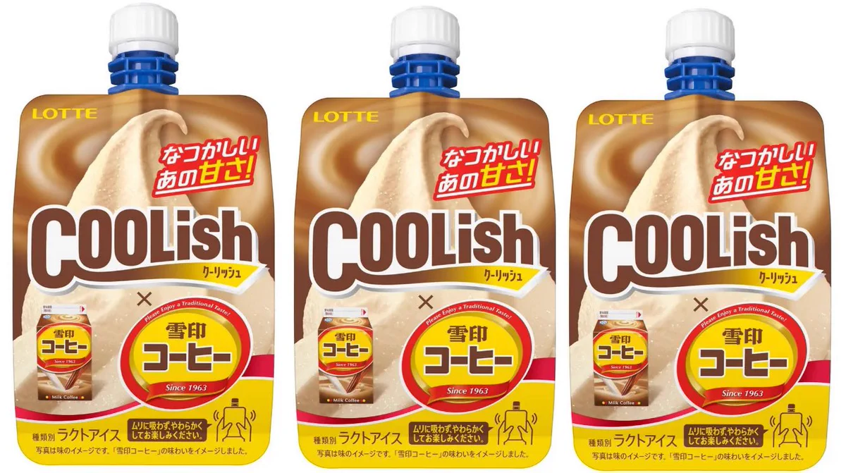 『クーリッシュ×雪印コーヒー』マイルドでほろ苦い、なつかしいあの甘さを再現した。
