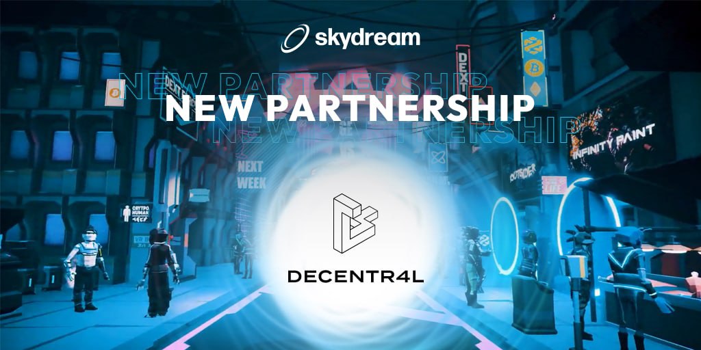 SkydreamVR's tweet image. We are delighted to announce our partnership with DECENTR4L, Thanks to this union, we will collaborate in different areas to develop a real, profitable, fun and decentralized metaverse for everyone.

#Web3 #Blockchain #Cryptocurrency #VR 

More info at
medium.com/@skydreamvr/we…