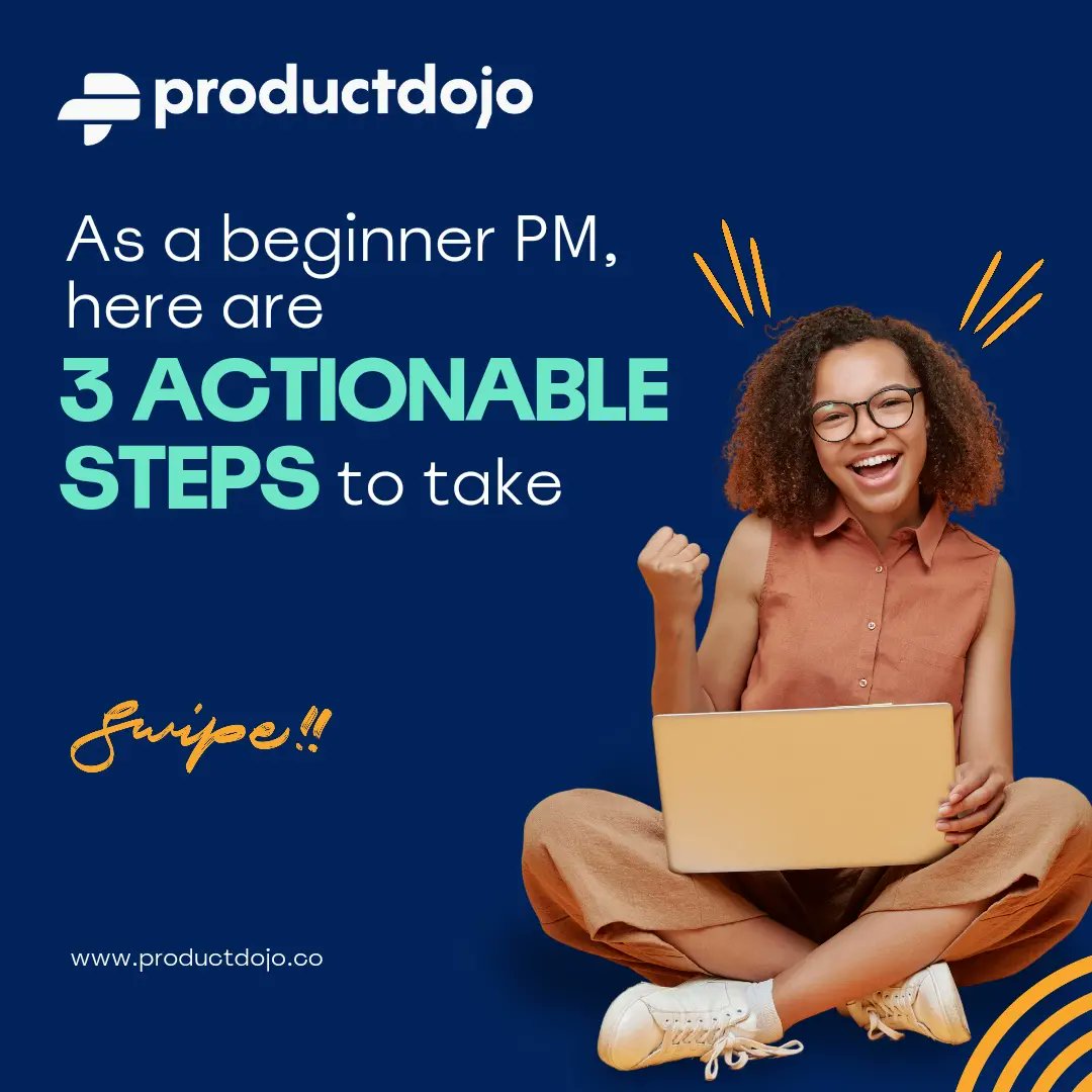 productdojo's tweet image. Starting as a beginner product manager can be overwhelming but not to worry we have put together three beginner-friendly tips to help you scale your product management journey.

Like, share and follow us on LinkedIn!💕
 #techpivot #productdojo #prodmgmt