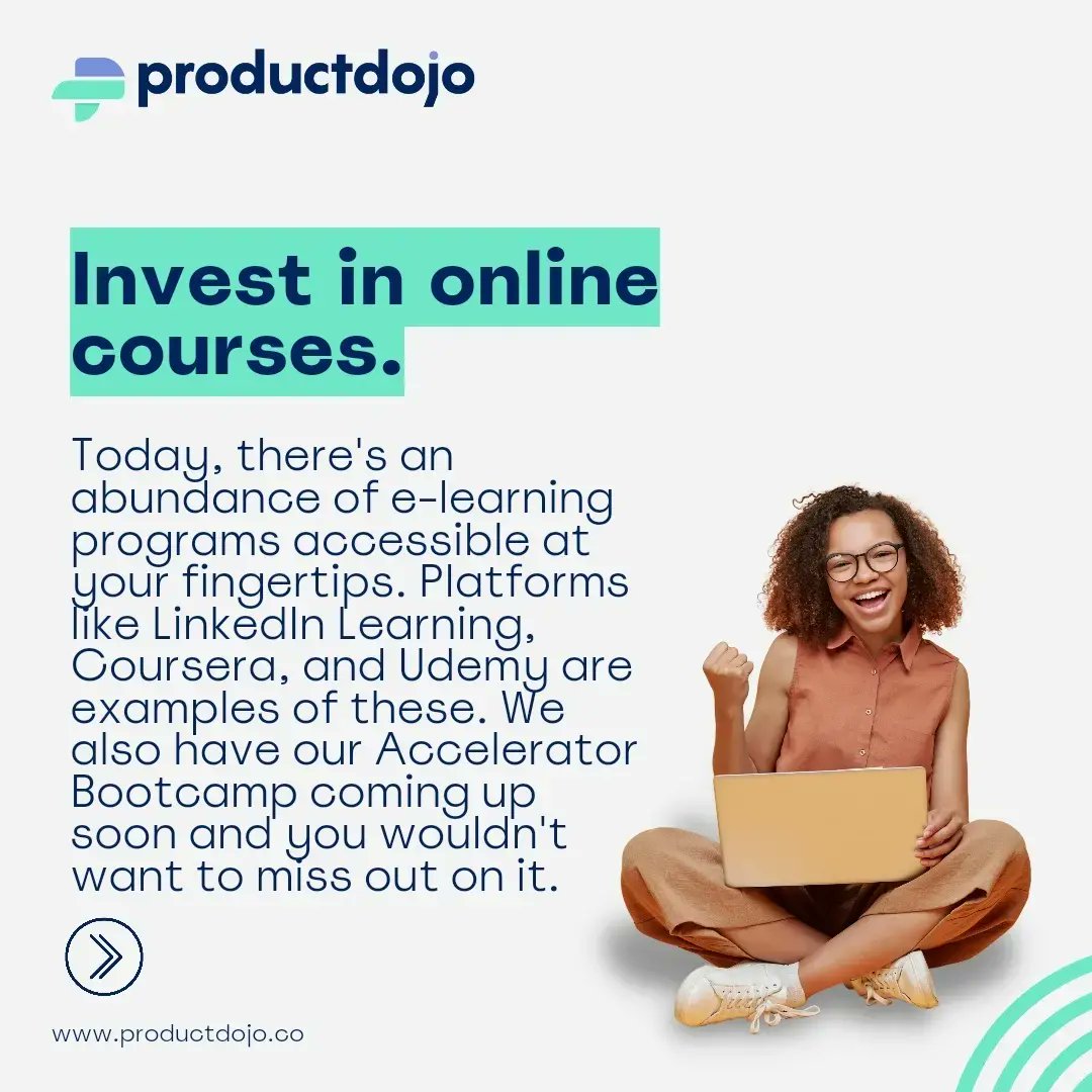 productdojo's tweet image. Starting as a beginner product manager can be overwhelming but not to worry we have put together three beginner-friendly tips to help you scale your product management journey.

Like, share and follow us on LinkedIn!💕
 #techpivot #productdojo #prodmgmt